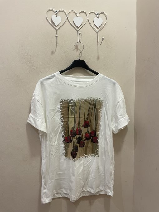 Camiseta flores