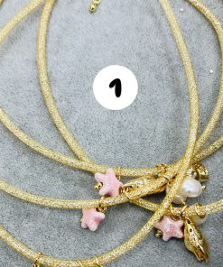 Collar dorado mar