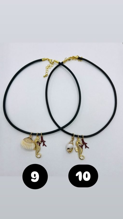 Collar cuero mar - Imagen 2
