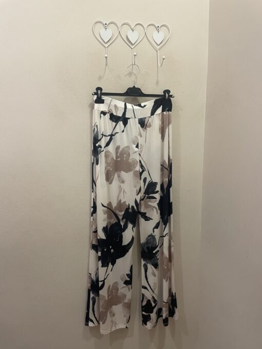 Pantalon fluido  licra fria Flores