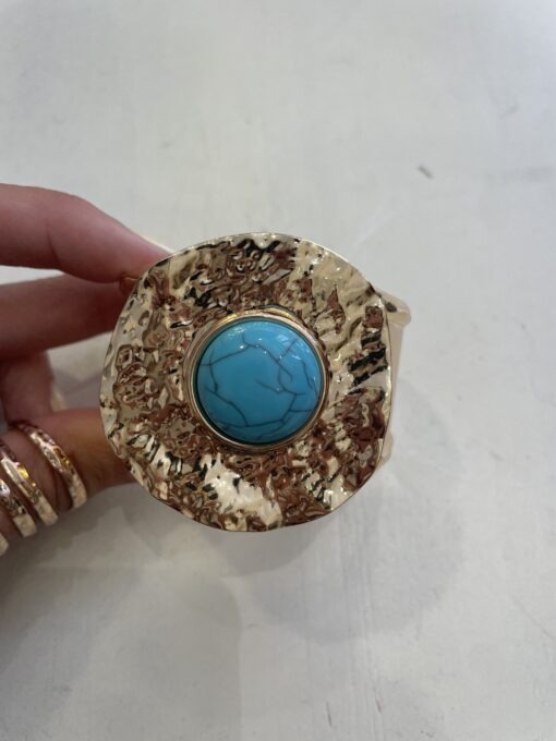 Pulsera Dorado y mint - Imagen 2