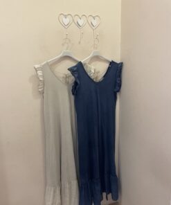 Vestido volante lazada