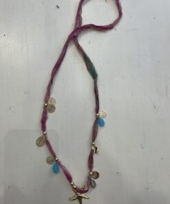 Collar seda  nude