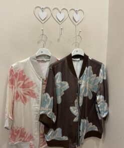 Bomber estampada
