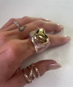 Anillo corazón