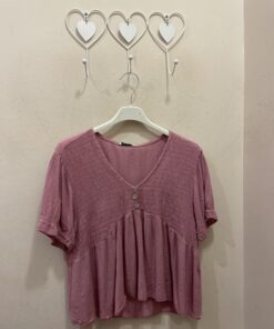 Blusa frambuesa