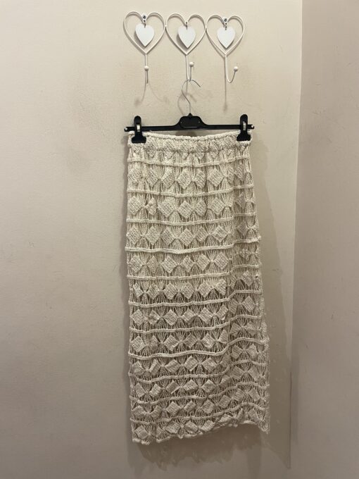 Falda crochet