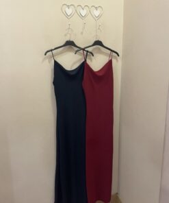 Vestido básico escote drapeado