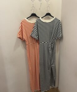 Vestido navy nudo