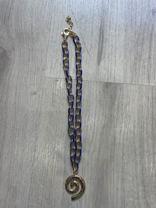 Collar combinado marino espiral
