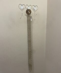 Cinturón hebilla beige