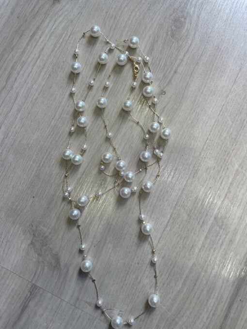 Collar largo Perlas