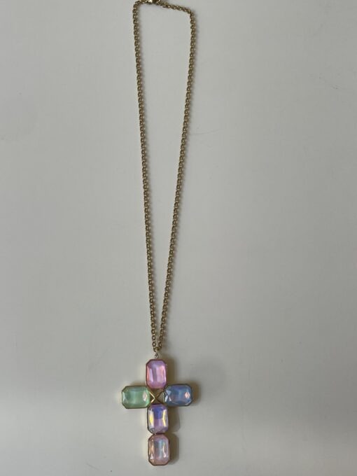 Collar cruz colores