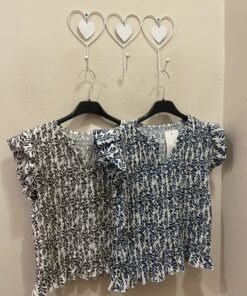 Blusa engomada elástica