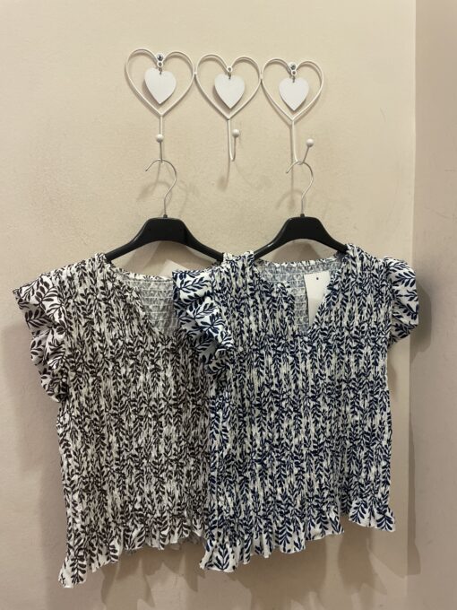 Blusa engomada elástica