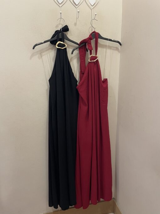 Vestido abalorio