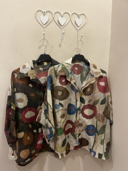 Camisa flores