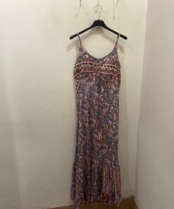 Vestido seda tirante