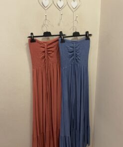 Vestido midi bambula