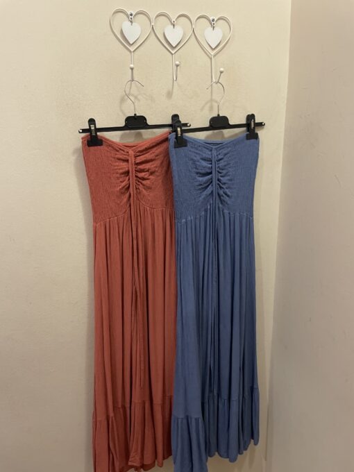 Vestido midi bambula