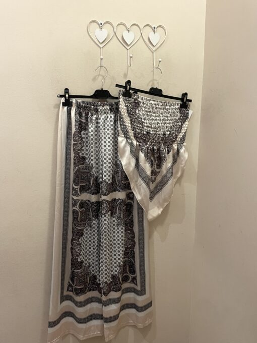 Conjunto top pañuelo y pantalón - Imagen 3