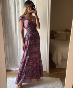 Vestido seda
