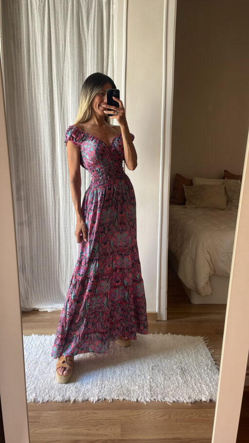 Vestido seda