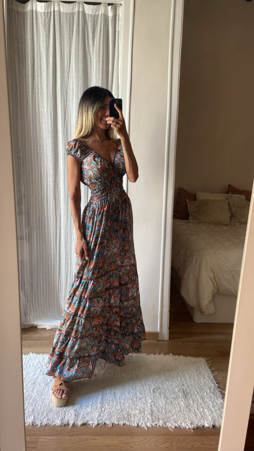 Vestido seda