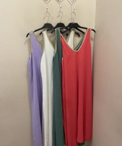 Vestido básico colores