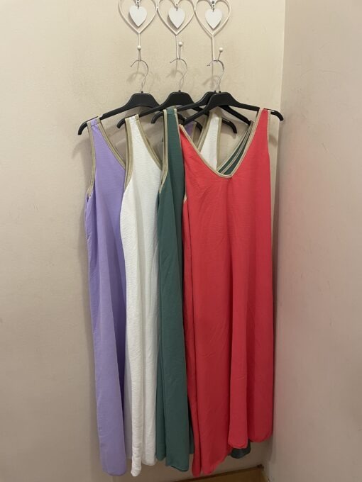 Vestido básico colores