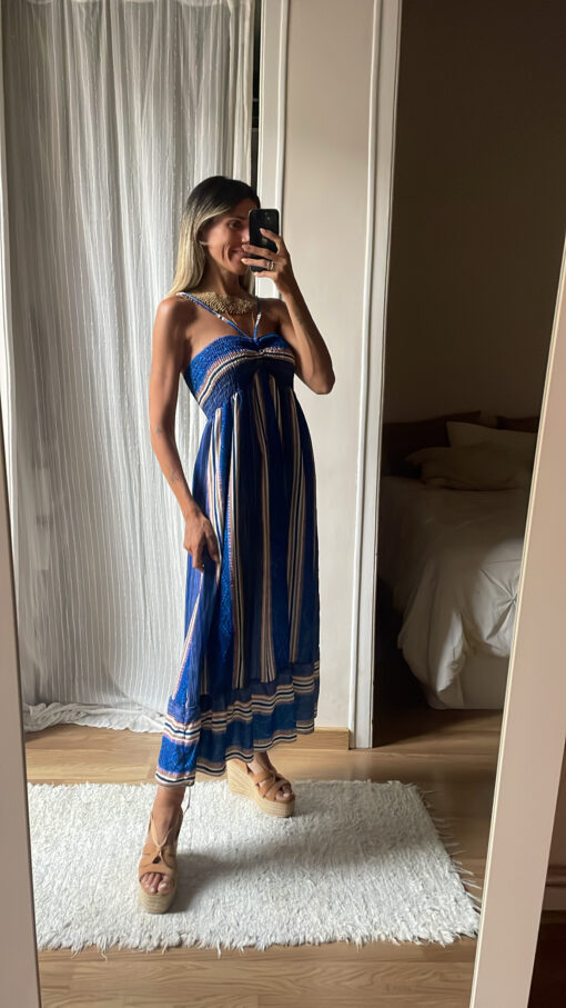 Vestido Rita azulón