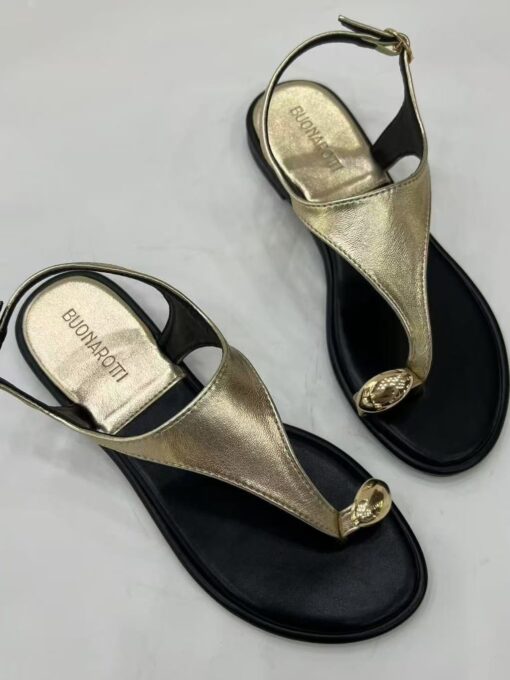 Sandalia oro
