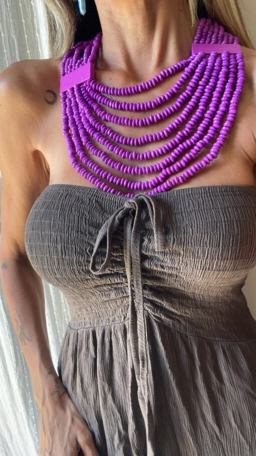 Collar malva