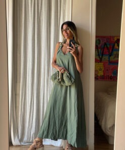 Vestido kaki