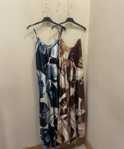 Vestido lencero floral