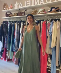 Vestido kaki