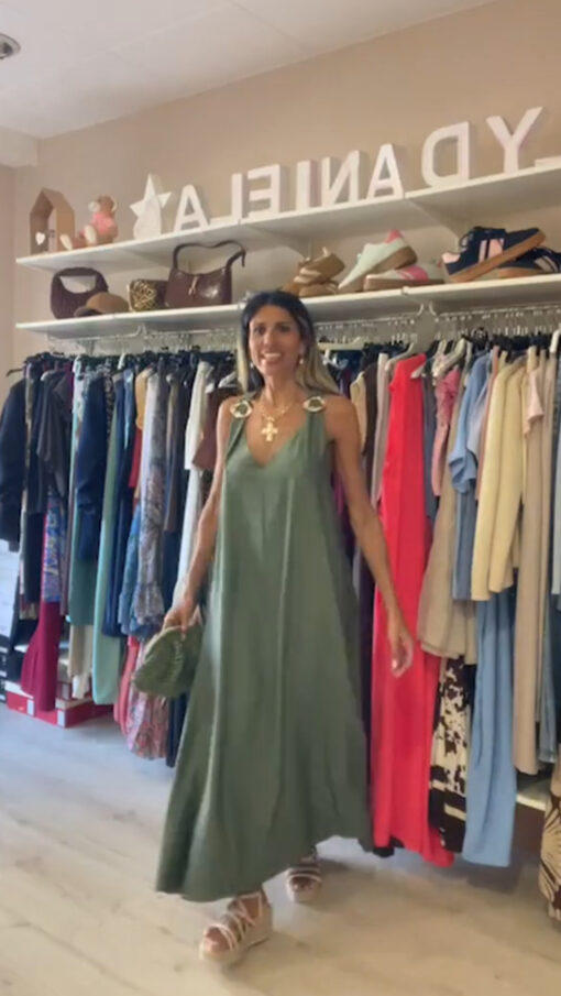 Vestido kaki
