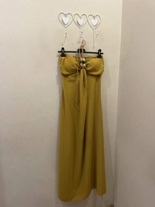 Vestido mostaza
