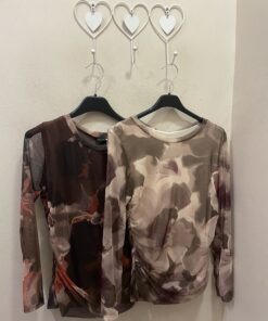 Camiseta tul manga larga