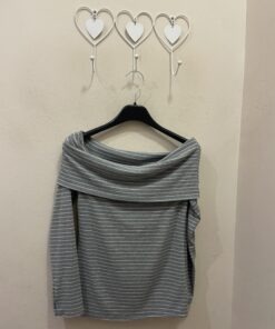 Camiseta navy bardot