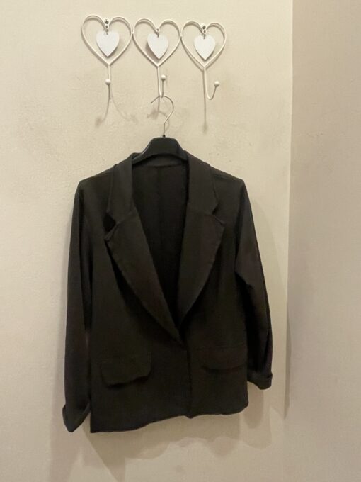 Blazer algodón chocolate