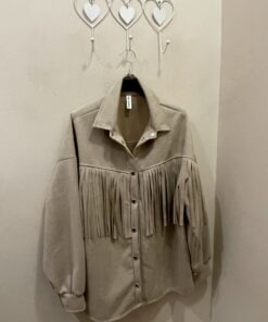 Sobtecamisa flecos antelina