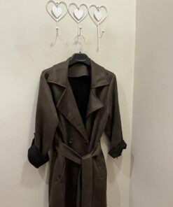 Gabardina antelina chocolate