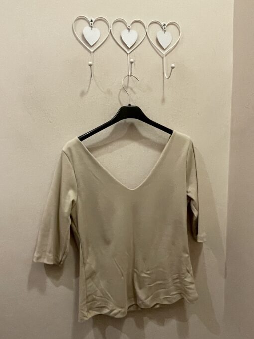 Camiseta algodón doble pico - Imagen 2