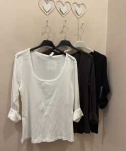 Camiseta cuello redondo