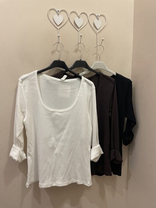 Camiseta cuello redondo