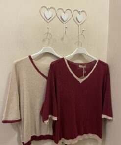 Jersey pico bicolor