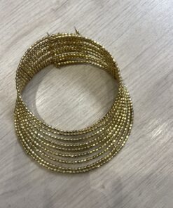 Choker dorado
