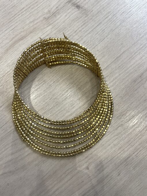 Choker dorado