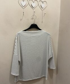 Camiseta raya escote barca